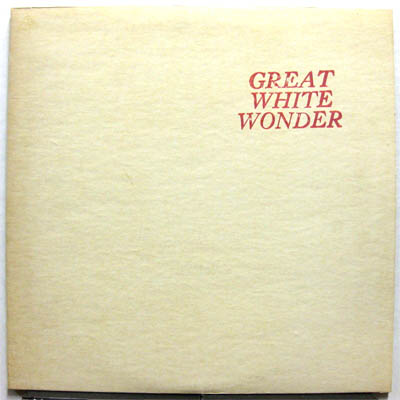 bootleg records - great white wonder 