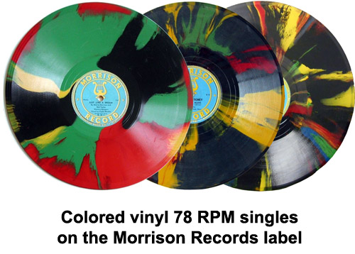 Colored Vinyl Records Are Popular With Collectors