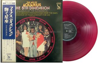 5th Dimension - The Age of Aquarius red vinyl Japan LP