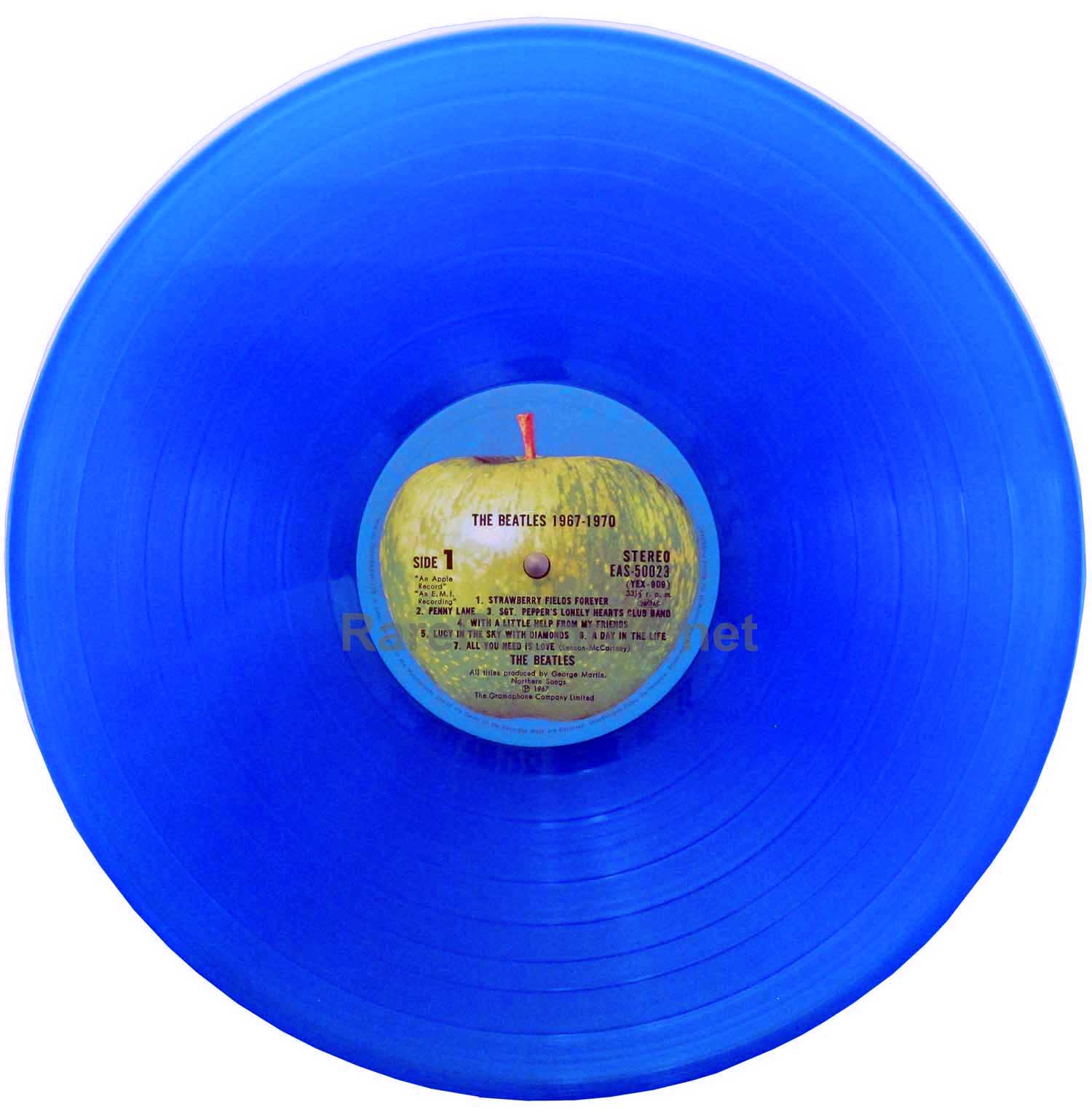 Beatles – 1962-1966/1967-1970 Japan red/blue vinyl 4 LP set with obi