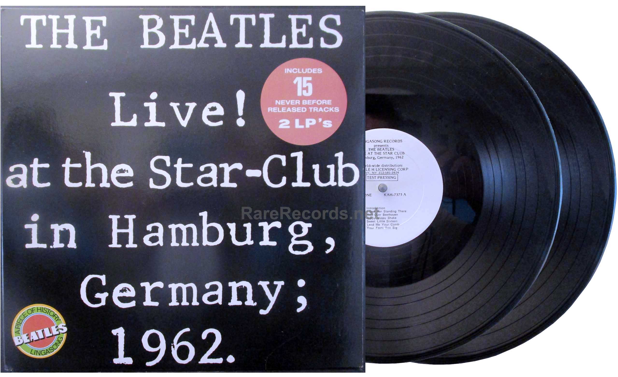 Beatles – Live at the Star Club . test pressing 2 LP set