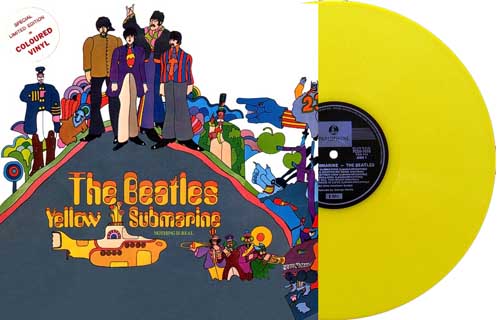 beatles yellow submarine yellow vinyl australia