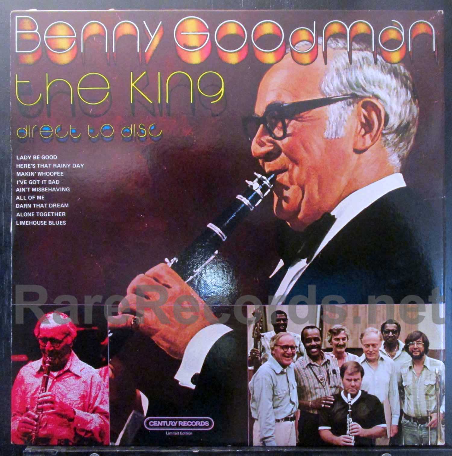 Benny Goodman - The King U.S. direct to disc LP