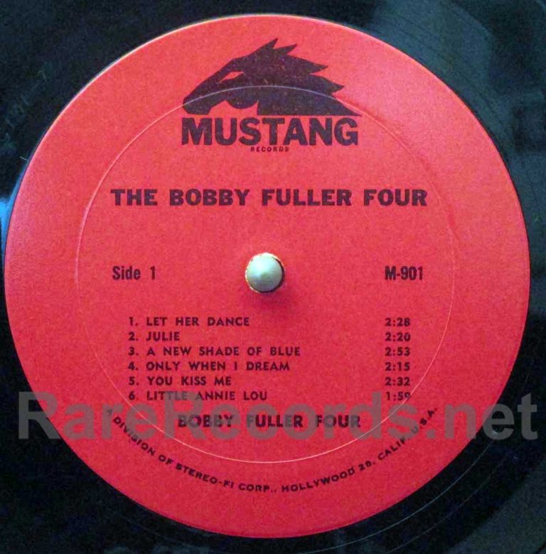 Bobby Fuller Four I Fought The Law 1966 Us Mono Lp
