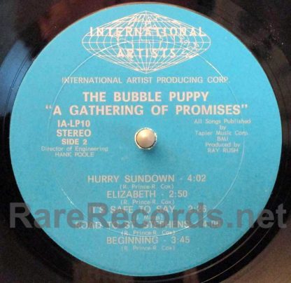 Bubble Puppy - A Gathering of Promises 1969 U.S. psych LP