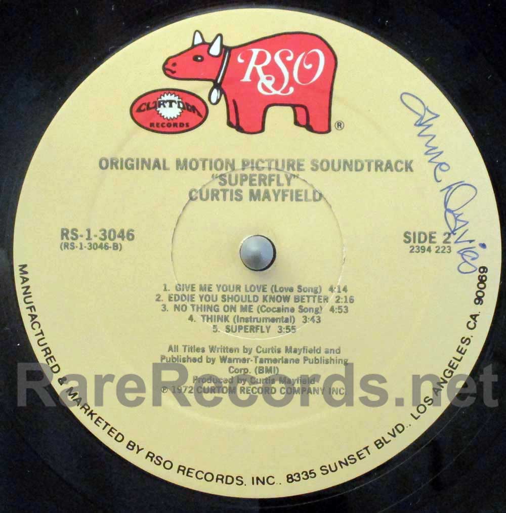 Curtis Mayfield - Super Fly U.S. soundtrack LP