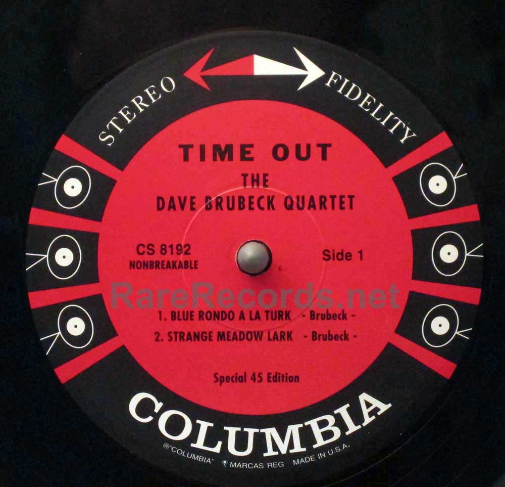 Dave Brubeck - Time Out Classic Records 45 RPM180 gram audiophile 4 LP set