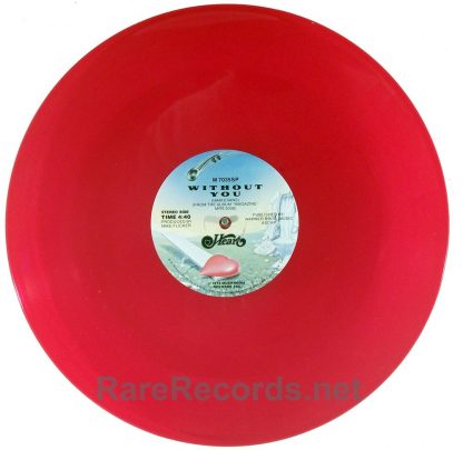 Heart - Without You mono/stereo promo-only red vinyl 12"
