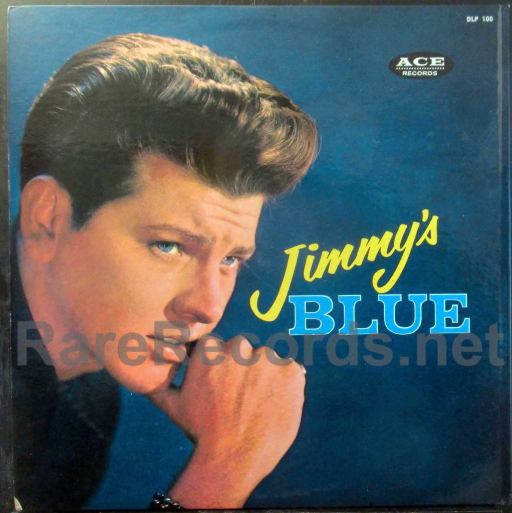 Jimmy Clanton Happyblue 1960 Us Ace Redblue Vinyl 2 Lp With Poster And Letter 7717