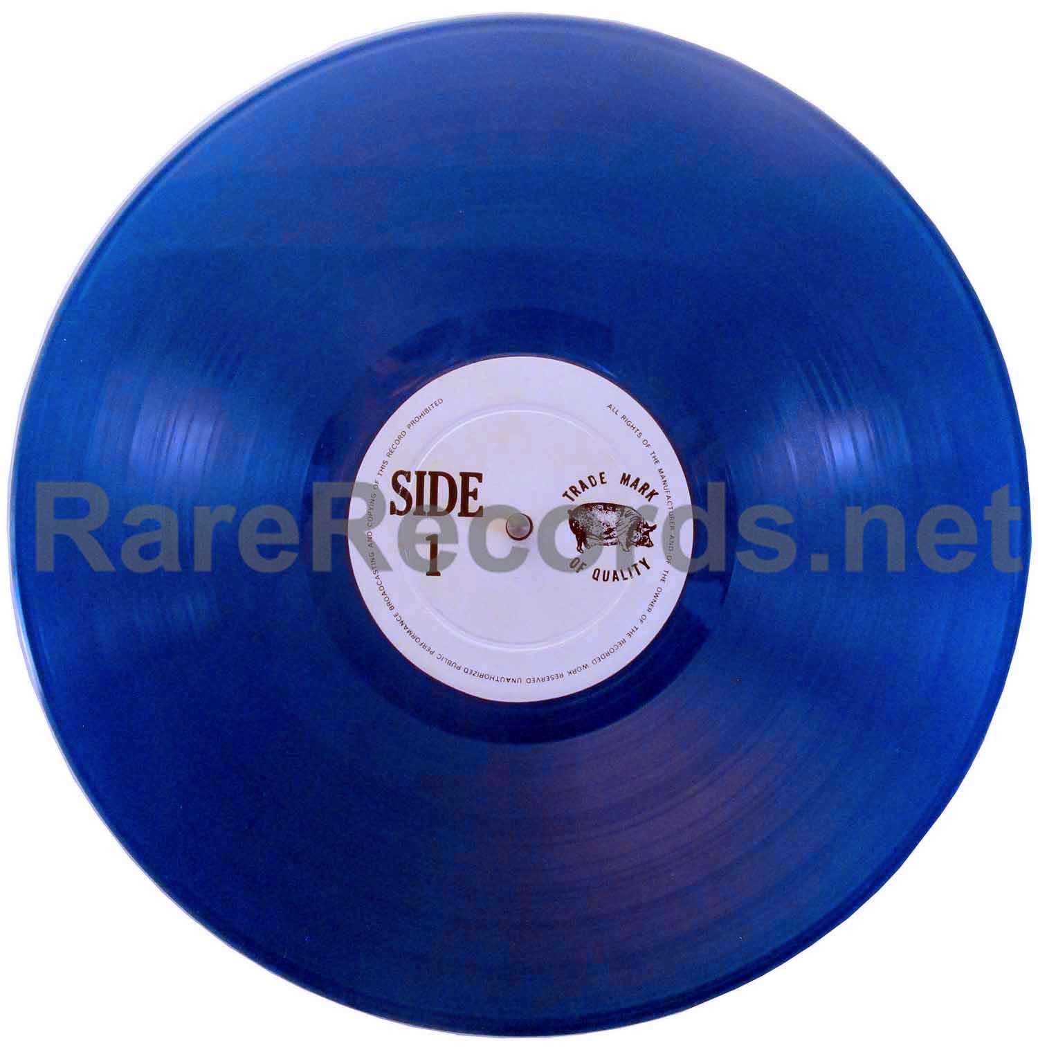 Led Zeppelin - Live on Blueberry Hill 1972 U.S. blue/red vinyl live  Trademark of Quality 2 LP set