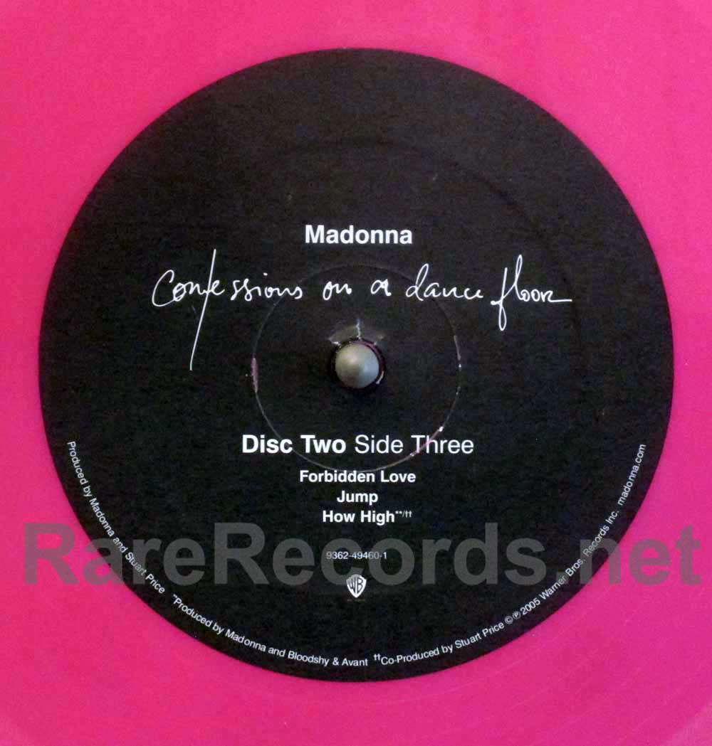 NEW SEALED Madonna - Confessions on a Dance Floor PINK Vinyl 2xLP