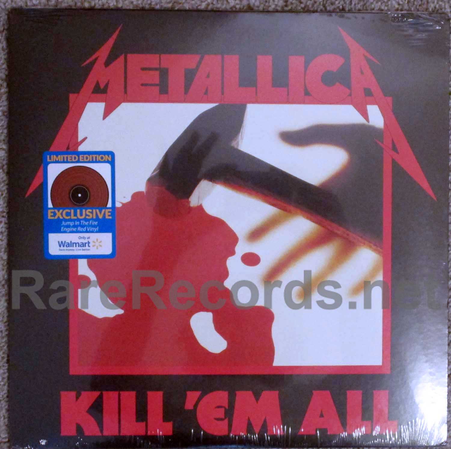 Metallica: Kill 'Em All (Import, Colored Vinyl) Vinyl LP —