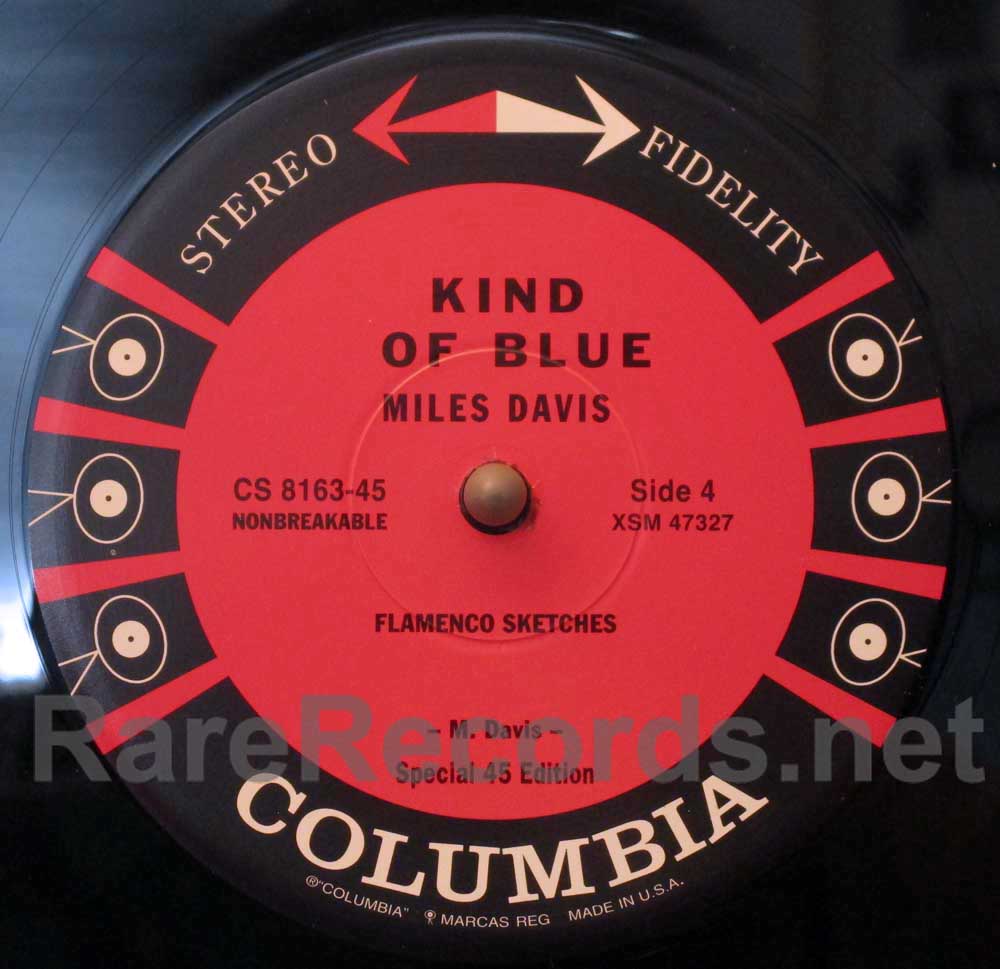 Miles Davis - Kind of Blue 1999 Classic Records 180 gram 4 LP 45 RPM set