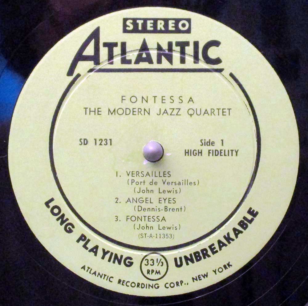 Modern Jazz Quartet – Fontessa 1958 U.S. green label stereo LP