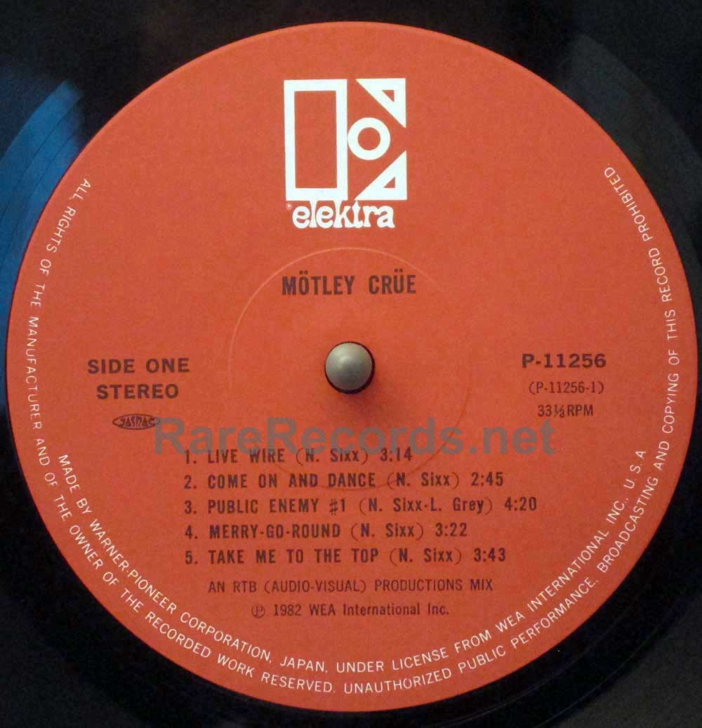 Motley Crue, Motley Crue - Too Fast for Love [original 1982 Elektra  release] - 9 tracks -  Music
