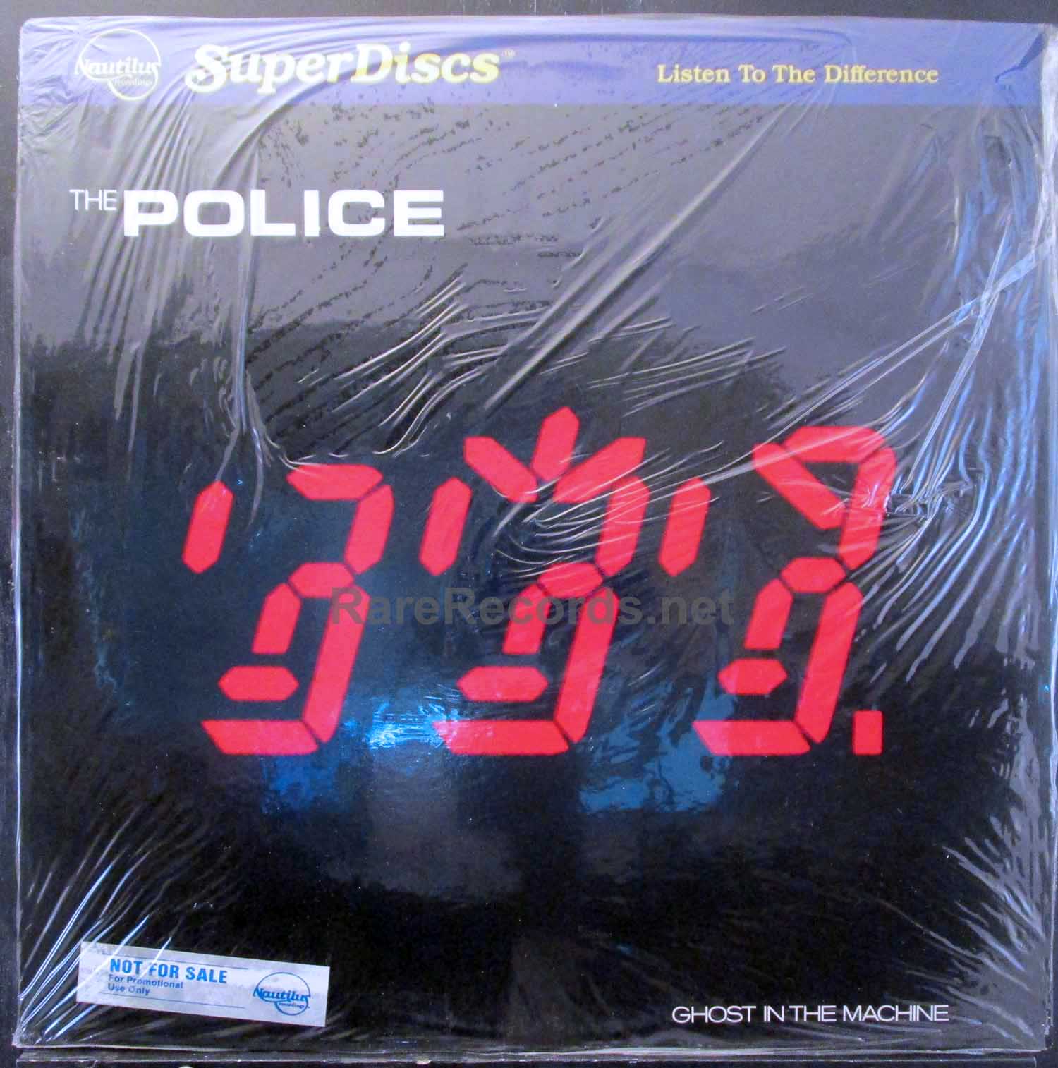 Police – Ghost the sealed U.S. promotional Nautilus half LP