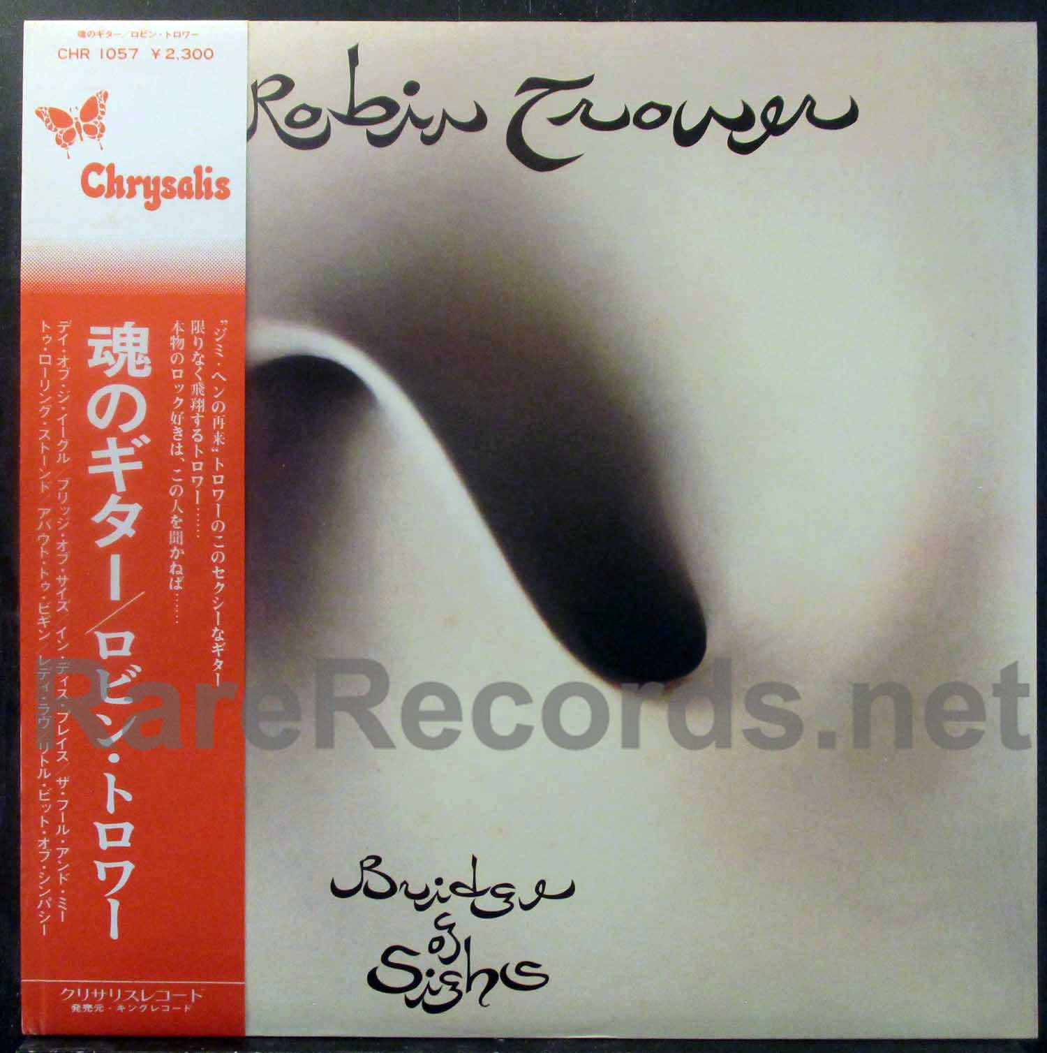 Robin Trower – Bridge of Sighs original Japan LP with obi