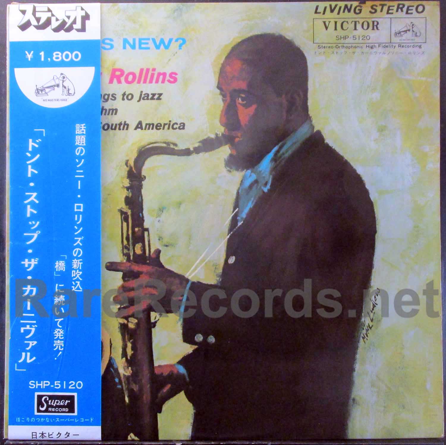 Sonny Rollins - What's New? original Japan LP with obi