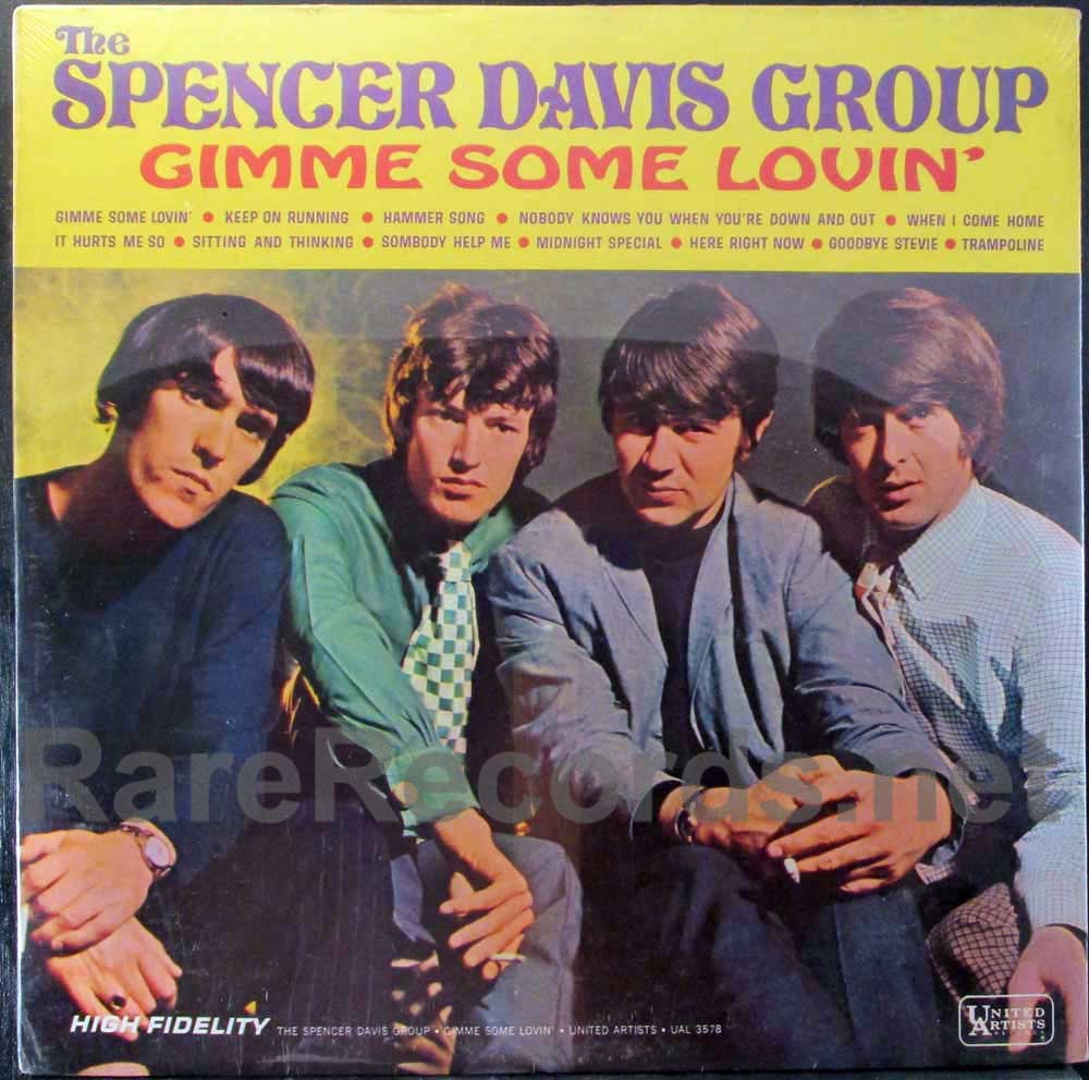 Spencer Davis Group - Gimme Some Lovin sealed original U.S. mono LP