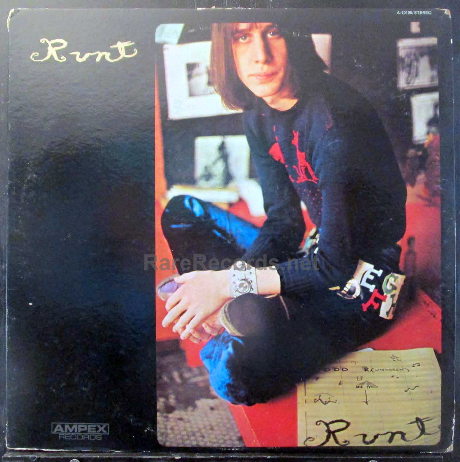 Todd Rundgren - Runt 1970 U.S. Ampex LP alternate version w/2 extra tracks